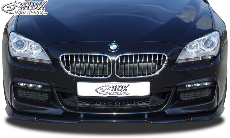 RDX Front Spoiler VARIO-X for BMW 6er F06 Gran Coupe (M-Technic Frontbumper) Front Lip Splitter