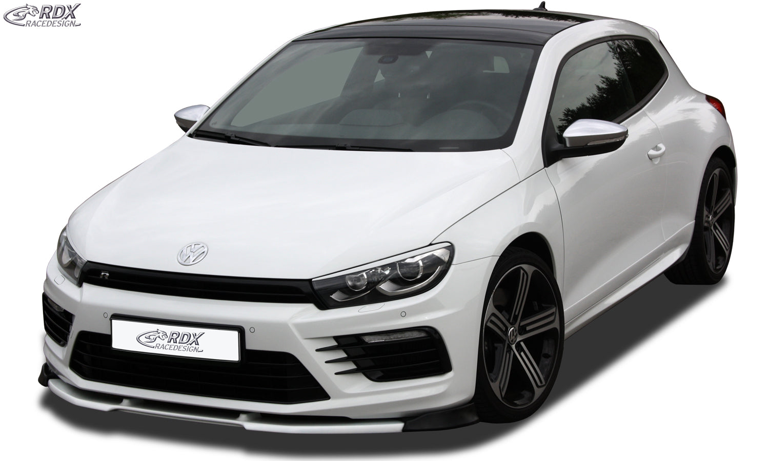 RDX Front Spoiler VARIO-X for VW Scirocco 3 R (2014+) Front Lip Splitter