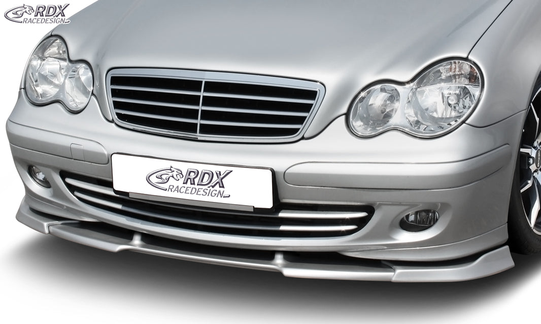 RDX Front Spoiler VARIO-X for MERCEDES C-class W203 2004+ Front Lip Splitter