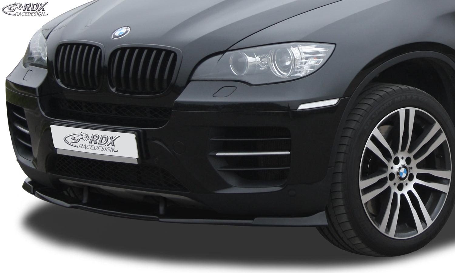 RDX Front Spoiler VARIO-X for BMW X6 E71 (incl. M50) Front Lip Splitter