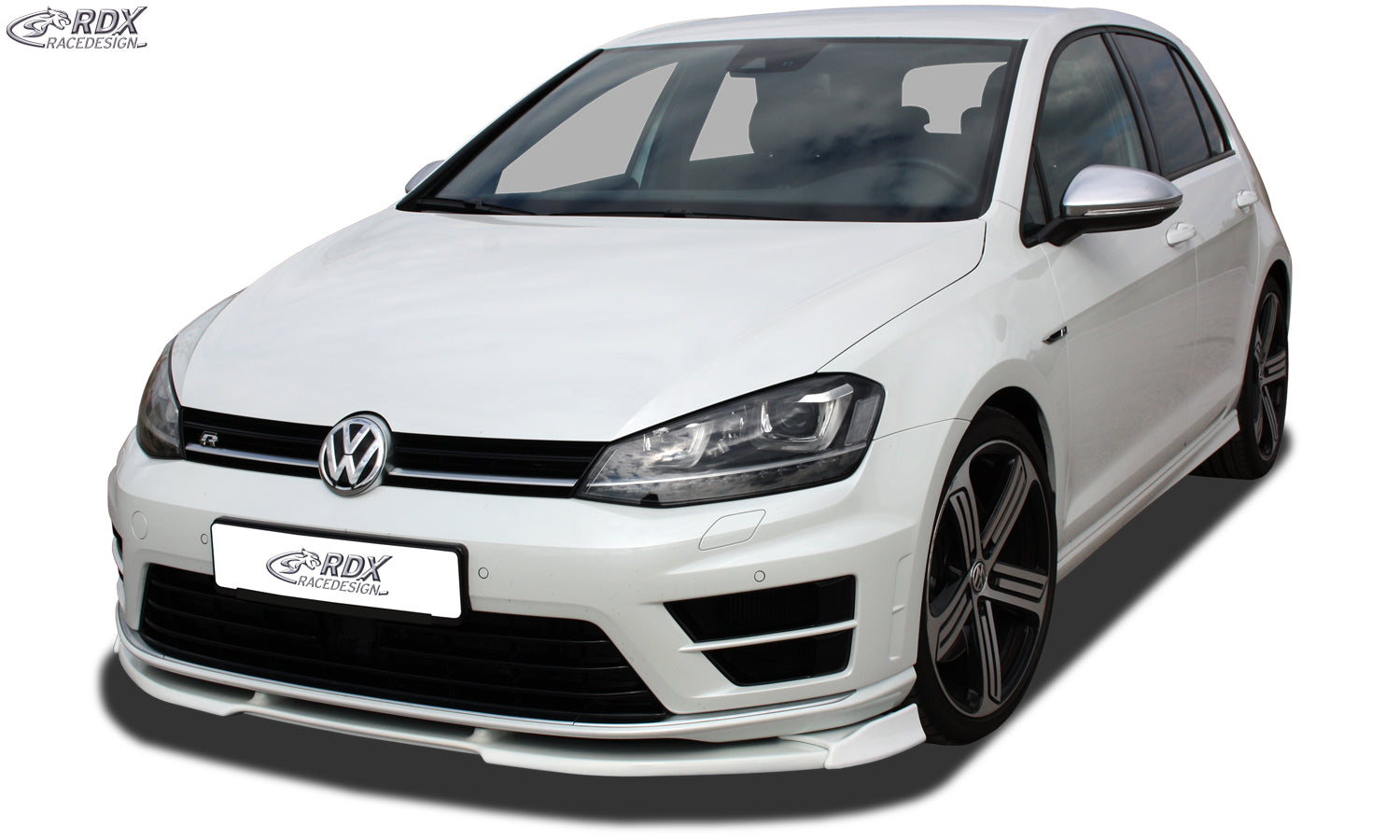 RDX Front Spoiler VARIO-X for VW Golf 7 R Front Lip Splitter