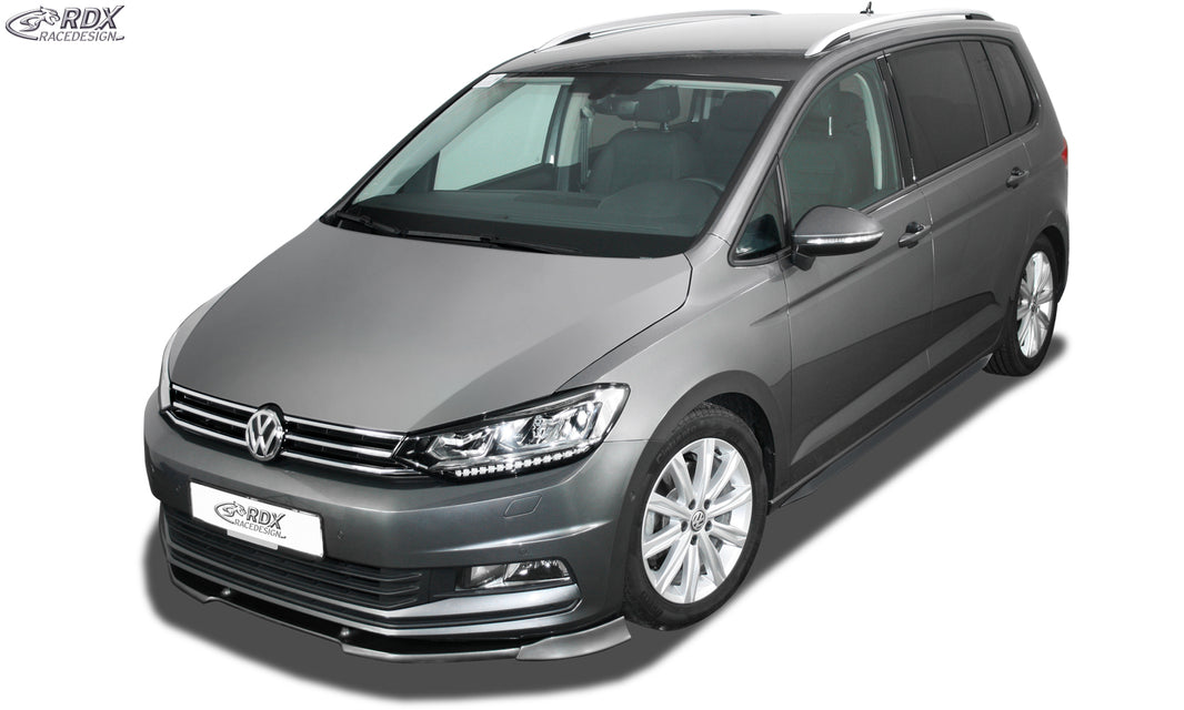 RDX Front Spoiler VARIO-X for VW Touran 5T 2015+ Front Lip Splitter