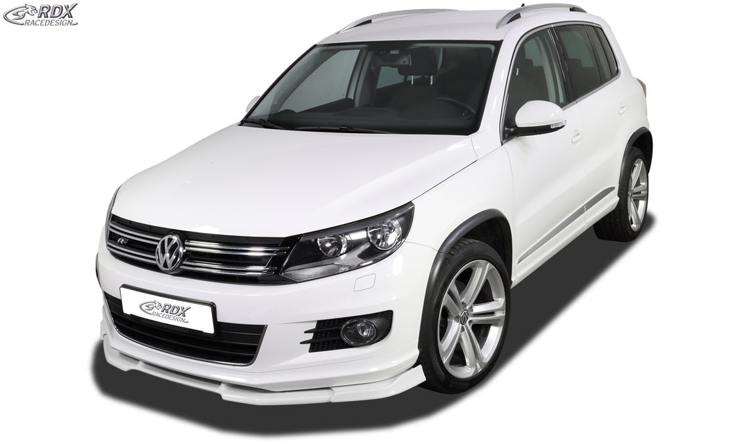 RDX Front Spoiler VARIO-X for VW Tiguan (2011+) R-Line Front Lip Splitter