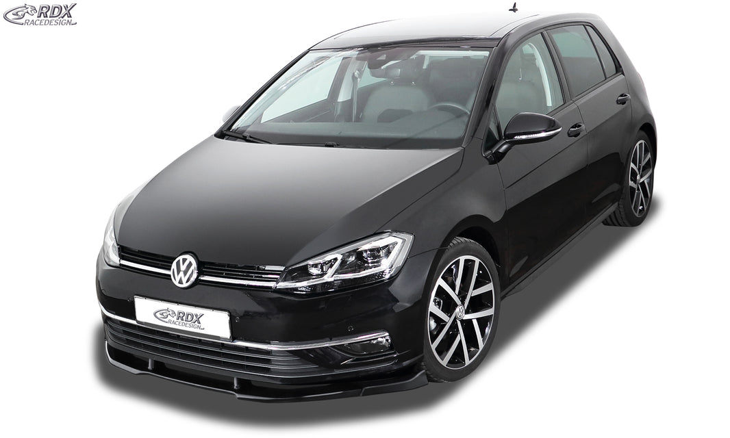 RDX Front Spoiler VARIO-X for VW Golf 7 Facelift 2017+ Front Lip Splitter