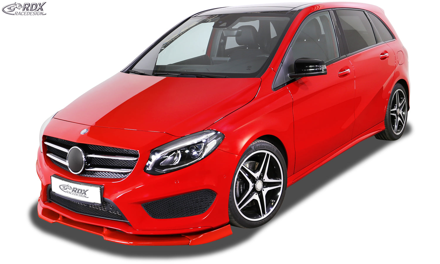 RDX Front Spoiler VARIO-X for MERCEDES B-class W 246 AMG-Line Front Lip Splitter