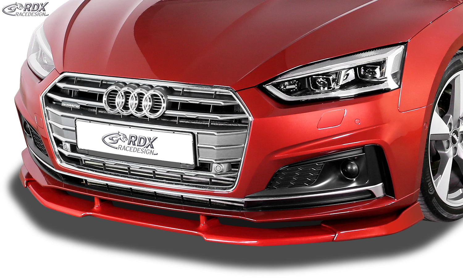 RDX Front Spoiler VARIO-X for AUDI A5 S-Line / S5 (F5, -2020) (Coupe + Convertible + Sportback) Front Lip Splitter