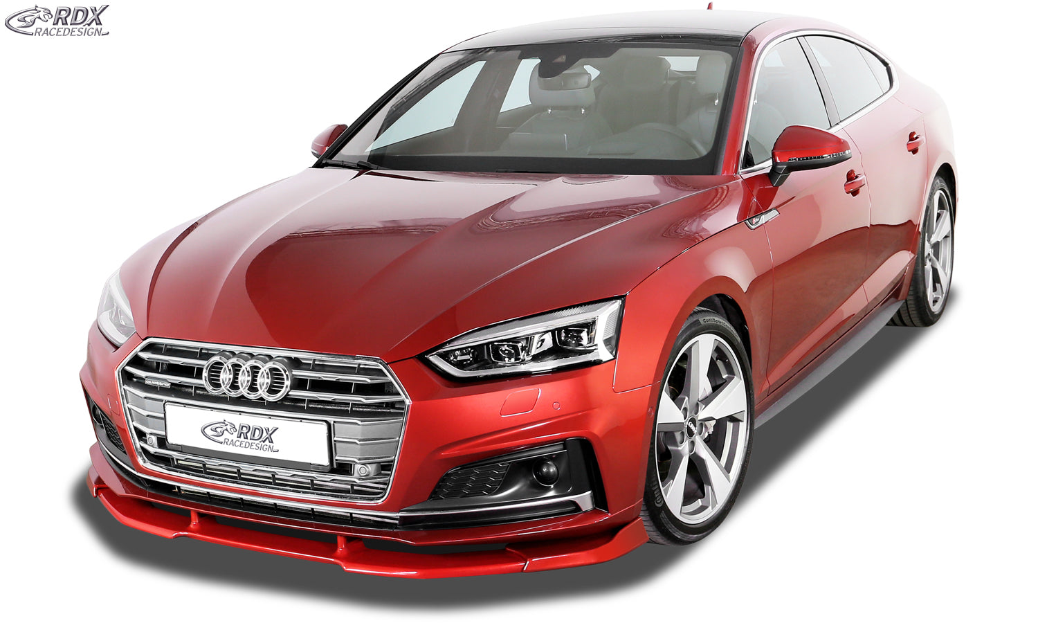 RDX Front Spoiler VARIO-X for AUDI A5 S-Line / S5 (F5, -2020) (Coupe + Convertible + Sportback) Front Lip Splitter