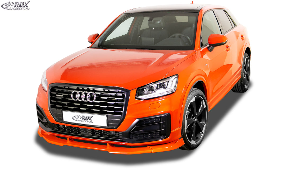 RDX Front Spoiler VARIO-X for AUDI Q2 S-Line 2016+ Front Lip Splitter