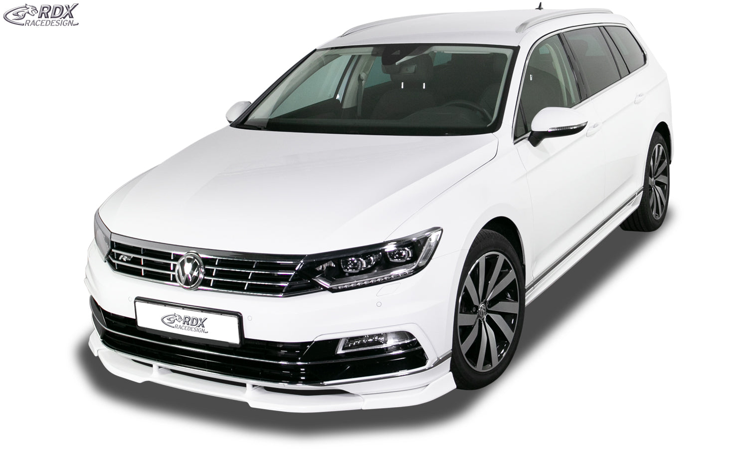 VW Passat B8 R-Line Front Splitter