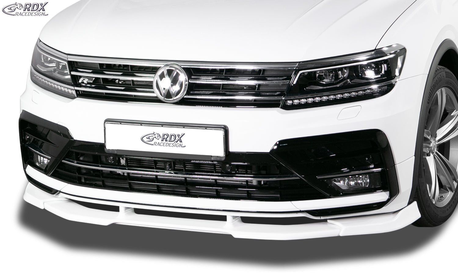 VW Tiguan R-Line Front Splitter