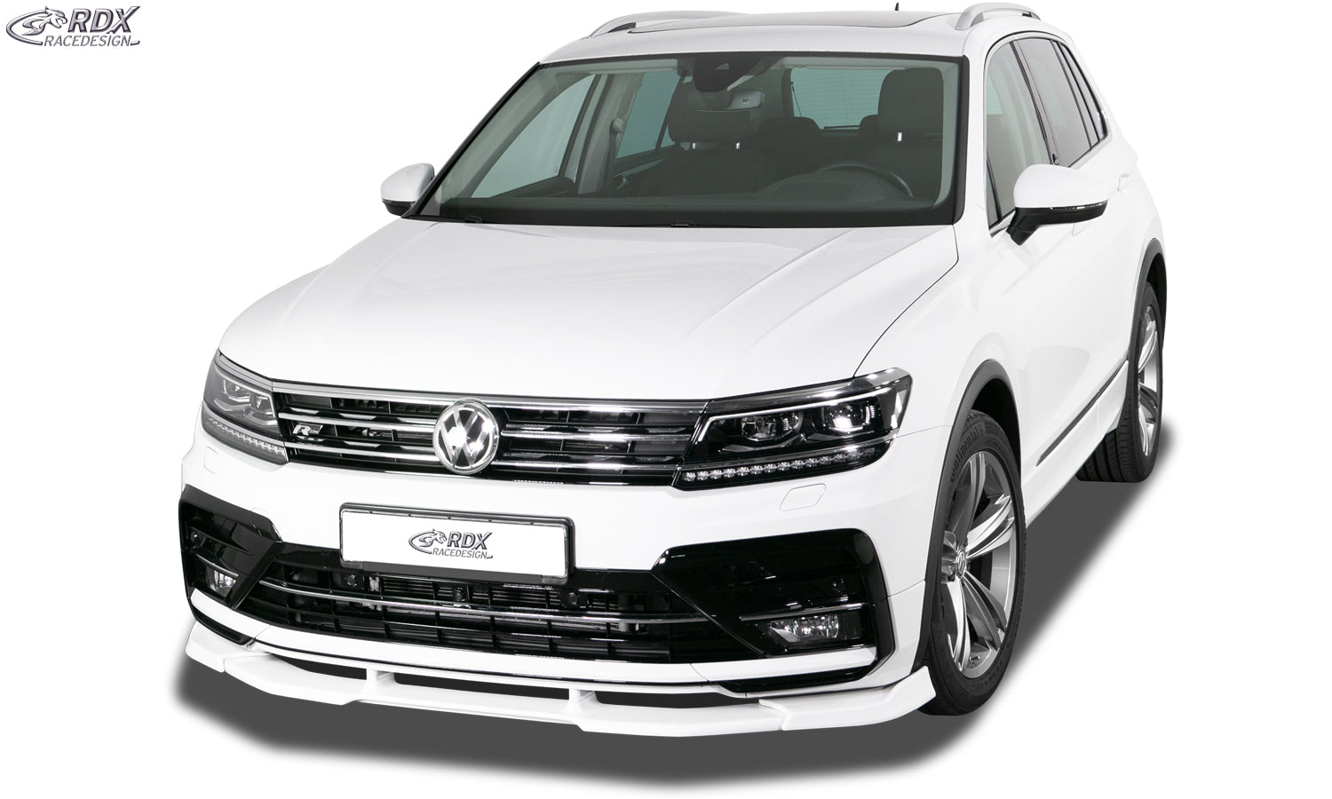 RDX Front Spoiler VARIO-X for VW Tiguan (2016+) R-Line Front Lip Splitter