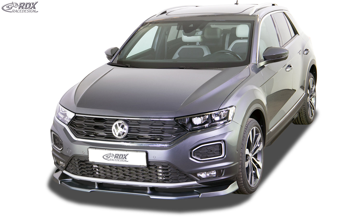RDX Front Spoiler VARIO-X for VW T-Roc Front Lip Splitter