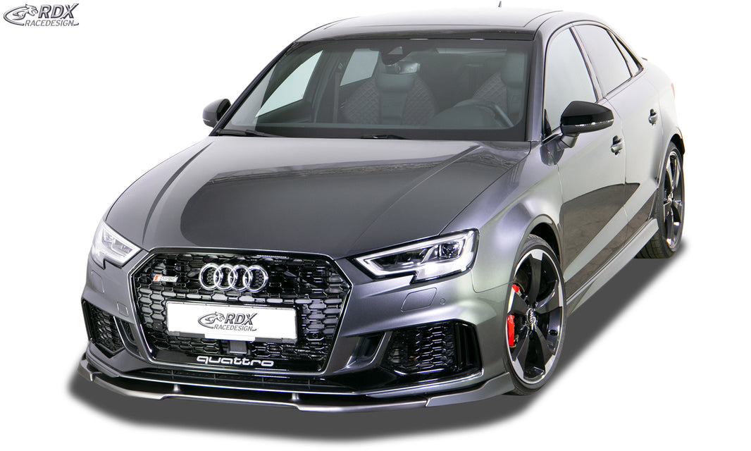 RDX Front Spoiler VARIO-X for AUDI RS3 8V 2017+ Front Lip Splitter