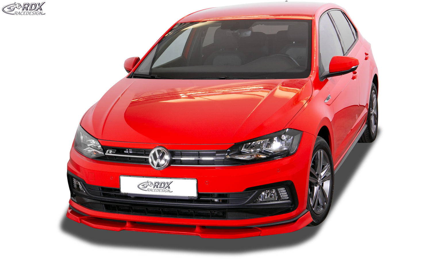 RDX Front Spoiler VARIO-X for VW Polo 2G R-Line & GTI Front Lip Splitter