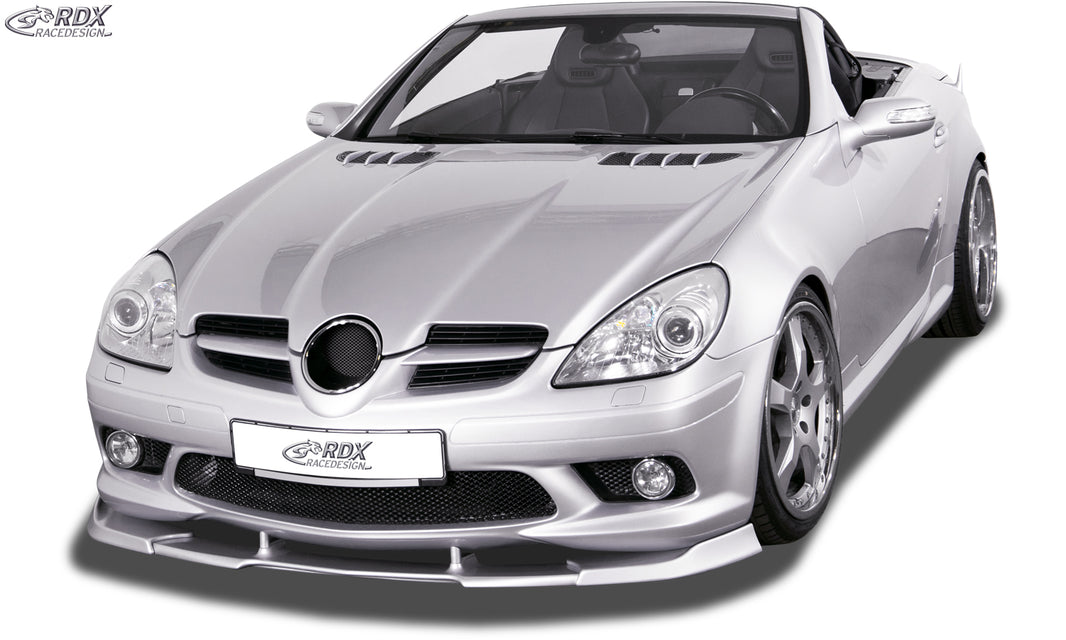 RDX Front Spoiler VARIO-X for MERCEDES SLK R171 AMG-Styling -2008 (Fit for Cars with AMG-Styling Frontbumper) Front Lip Splitter