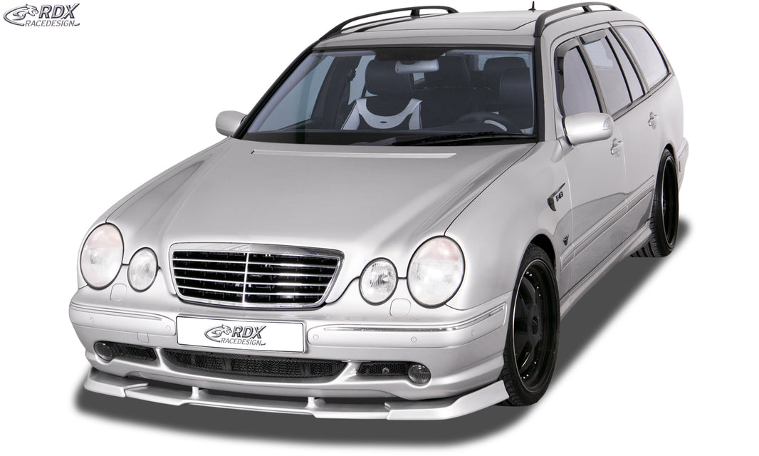 RDX Front Spoiler VARIO-X for MERCEDES E-class W210 AMG 1999-2002 Front Lip Splitter