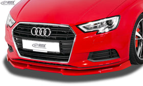 RDX Front Spoiler VARIO-X for AUDI A3 8V7 Convertible Convertible (Facelift 2016+) Front Lip Splitter