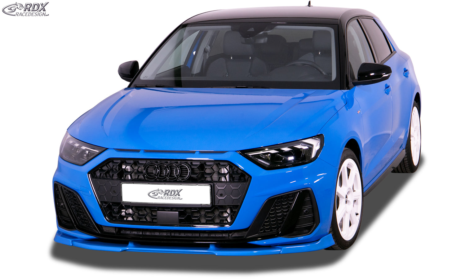 RDX Front Spoiler VARIO-X for AUDI A1 (GB) S-Line & Edition One Front Lip Splitter
