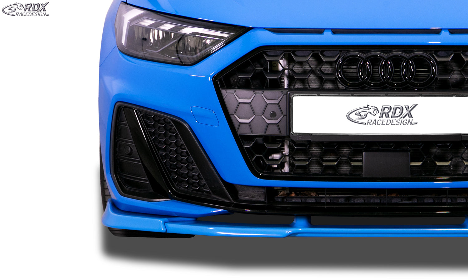 RDX Front Spoiler VARIO-X for AUDI A1 (GB) S-Line & Edition One Front Lip Splitter