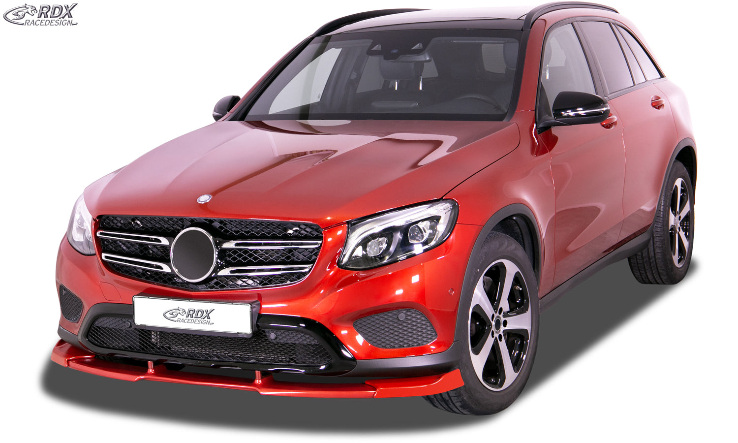 RDX Front Spoiler VARIO-X for MERCEDES GLC X253 & GLC Coupe C253 (204X | 2015-2019) Front Lip Splitter
