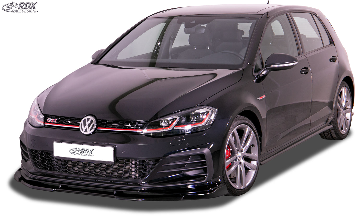 RDX Front Spoiler VARIO-X for VW Golf 7 GTI TCR Facelift 2017+ Front Lip Splitter