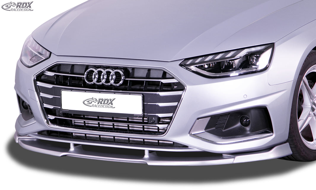 RDX Front Spoiler VARIO-X for AUDI A4 8W B9 Facelift (2019+) Front Lip Splitter