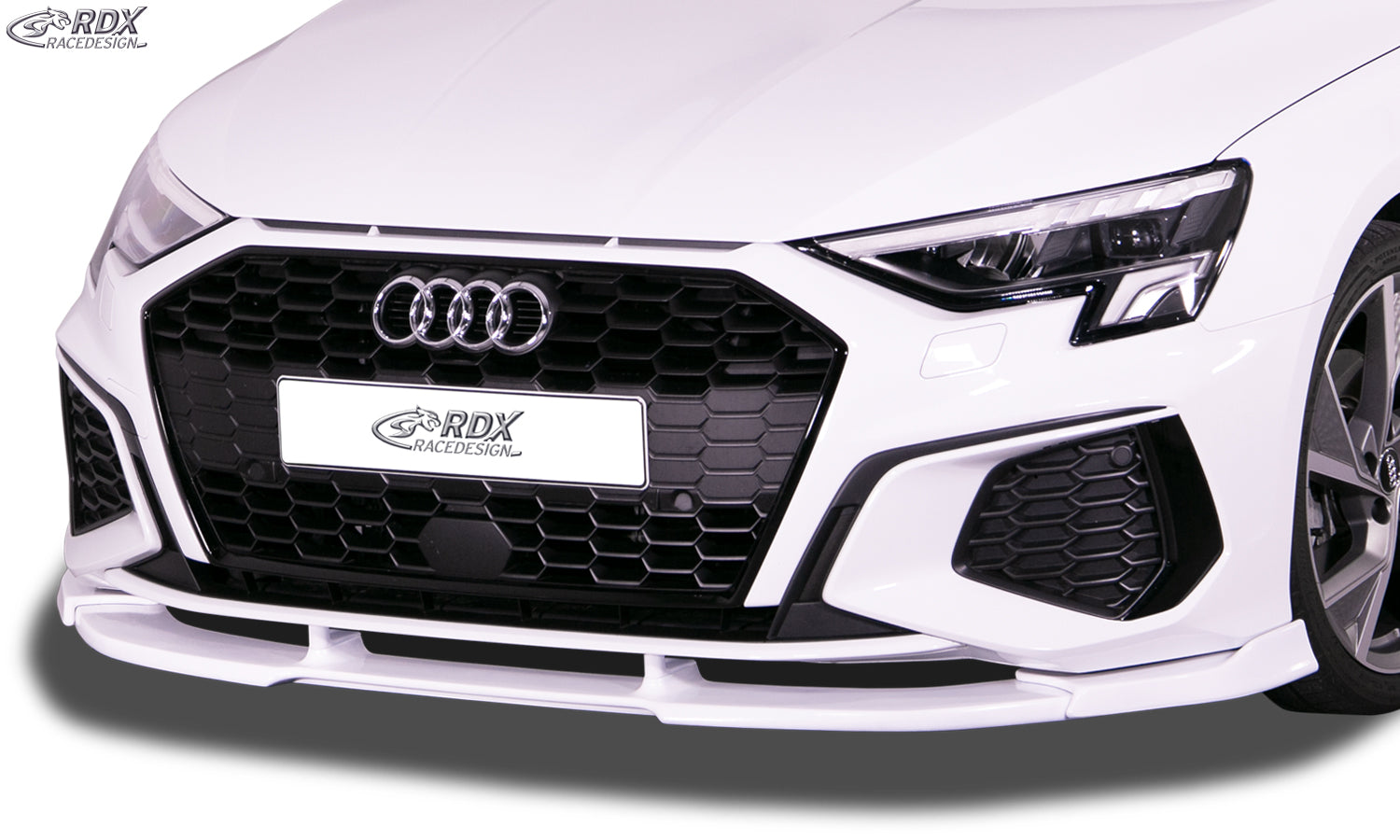 RDX Front Spoiler VARIO-X for AUDI A3 8Y S-Line & S3 Front Lip Splitter