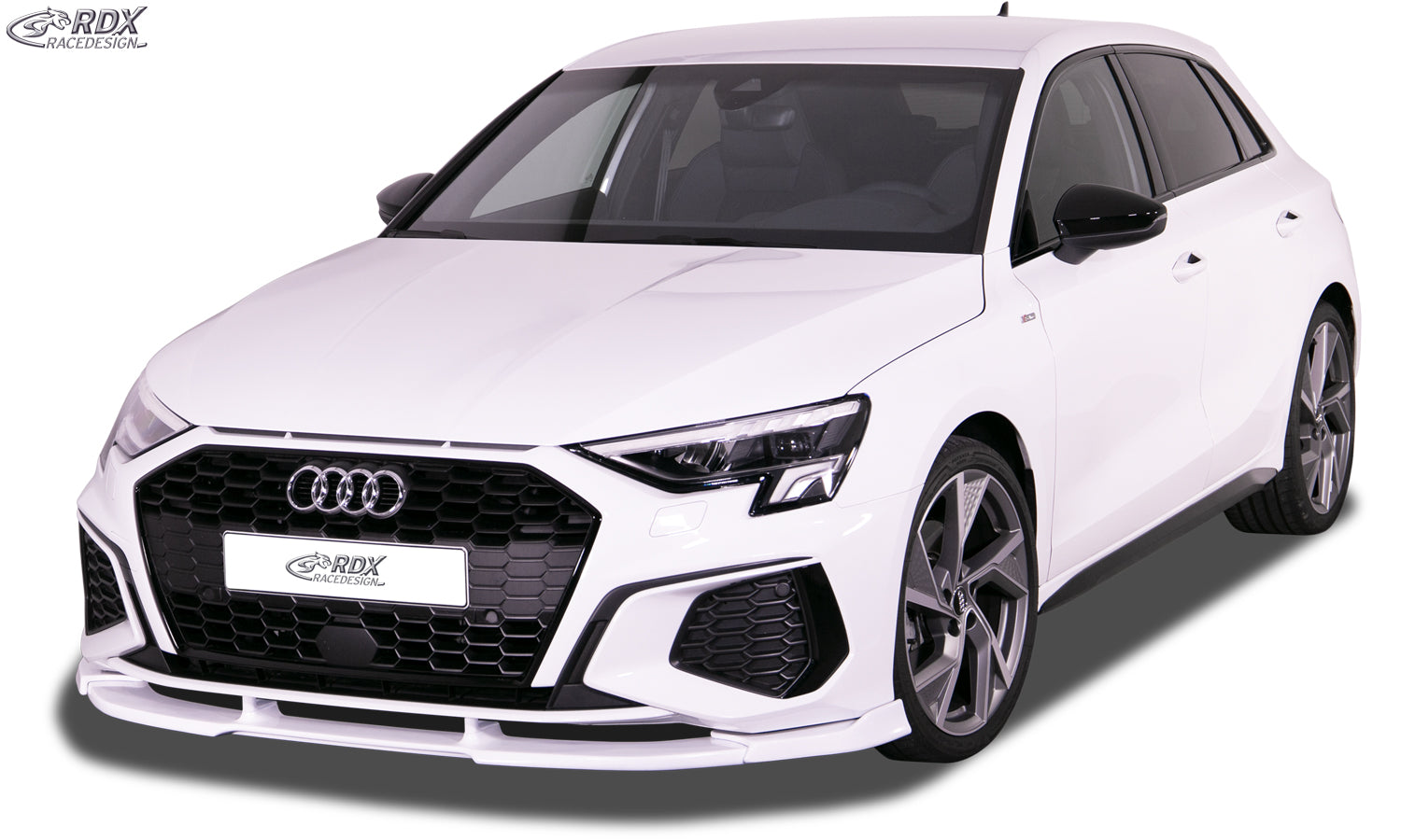 RDX Front Spoiler VARIO-X for AUDI A3 8Y S-Line & S3 Front Lip Splitter