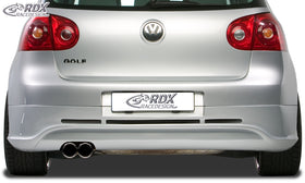 RDX Rear Bumper Extension for VW Golf 5 "GTI/R-Five" with exhaust hole left