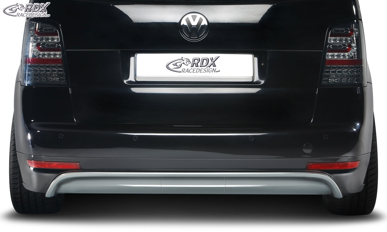 RDX Rear Bumper Extension for VW Touran 1T incl. Facelift (Mod. 2003-2010)