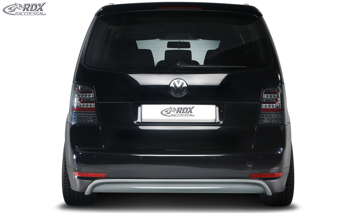 RDX Rear Bumper Extension for VW Touran 1T incl. Facelift (Mod. 2003-2010)
