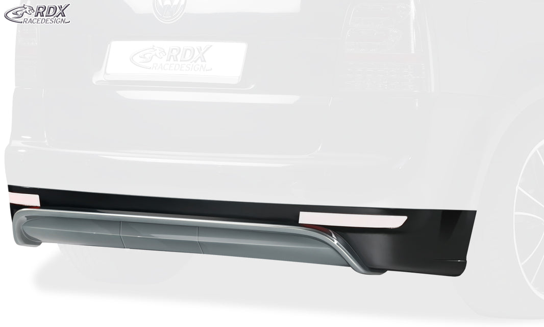 RDX Rear Bumper Extension for VW Touran 1T incl. Facelift (Mod. 2003-2010)
