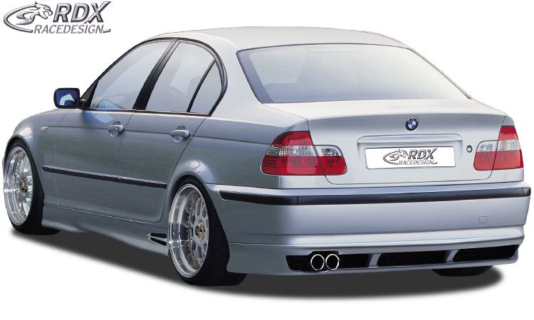 RDX Rear Bumper Extension for BMW 3-series E46 sedan 2002+
