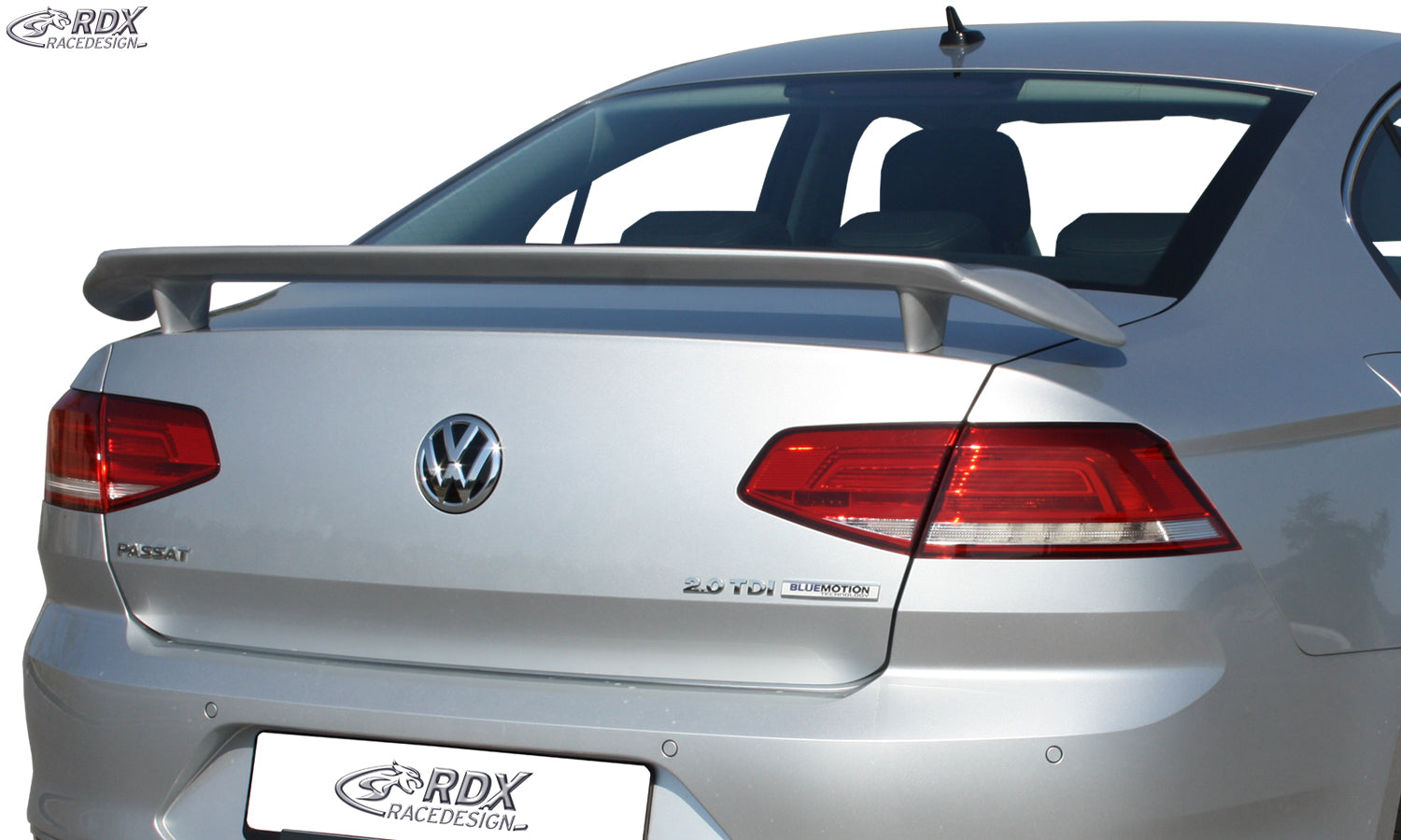 VW Passat B8 Trunk Lid Spoiler