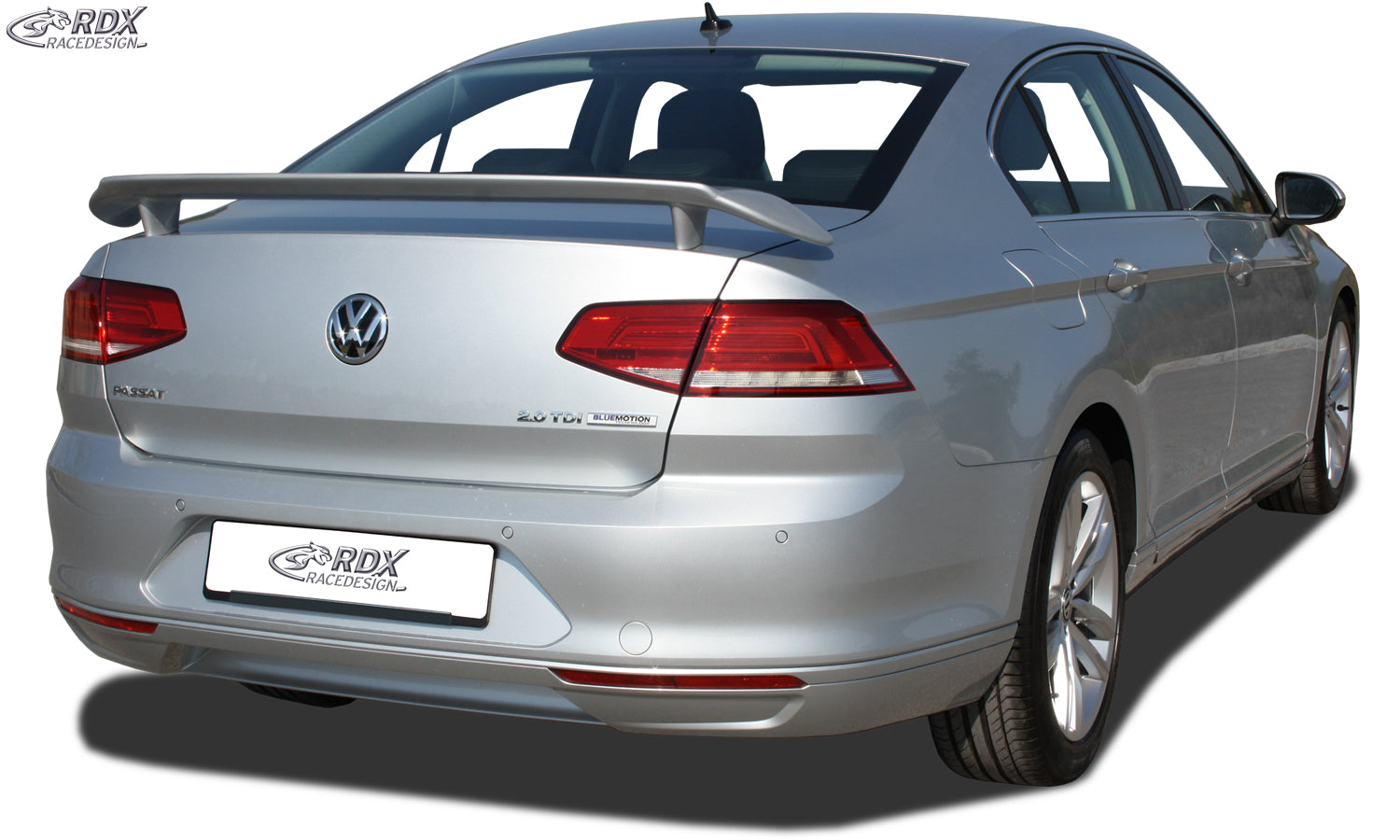VW Passat B8 Trunk Lid Spoiler