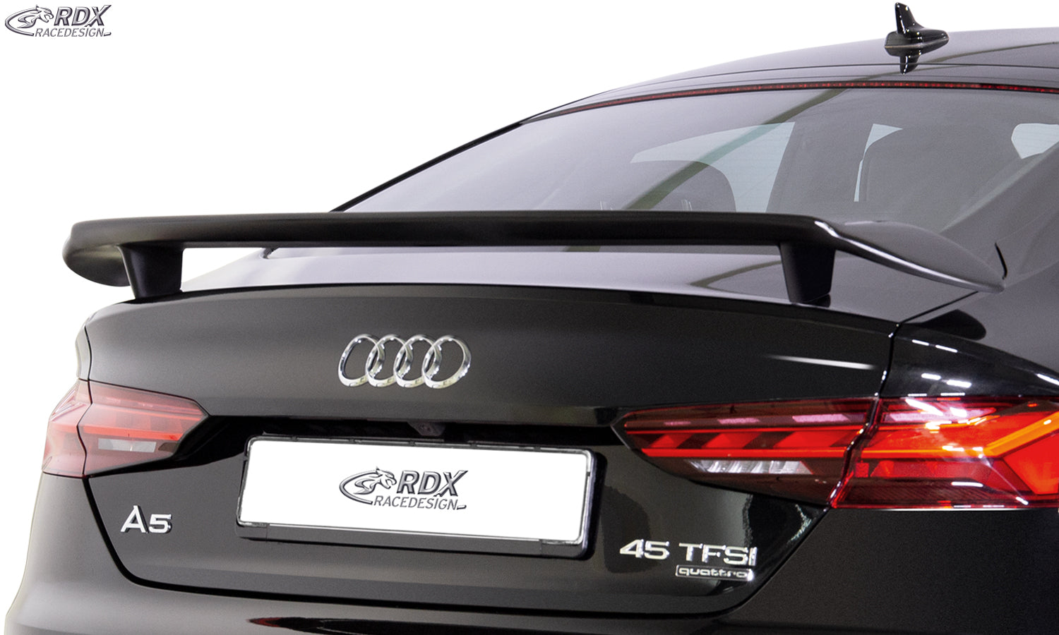 RDX Rear Spoiler for AUDI A5 (F5) (Coupe + Convertible + Sportback) Trunk Spoiler Wing