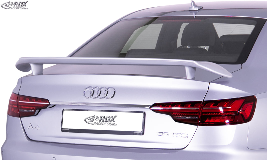 RDX Rear Spoiler for AUDI A4 8W B9 Sedan (-2019 & Facelift 2019+) Rear Wing