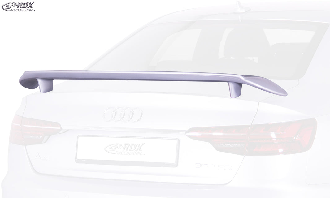 RDX Rear Spoiler for AUDI A4 8W B9 Sedan (-2019 & Facelift 2019+) Rear Wing