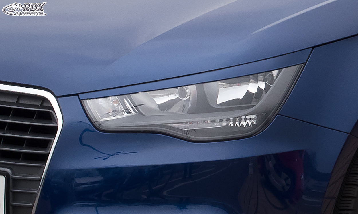 RDX Headlight Covers for AUDI A1 8X & A1 8XA Sportback (-01/2015)