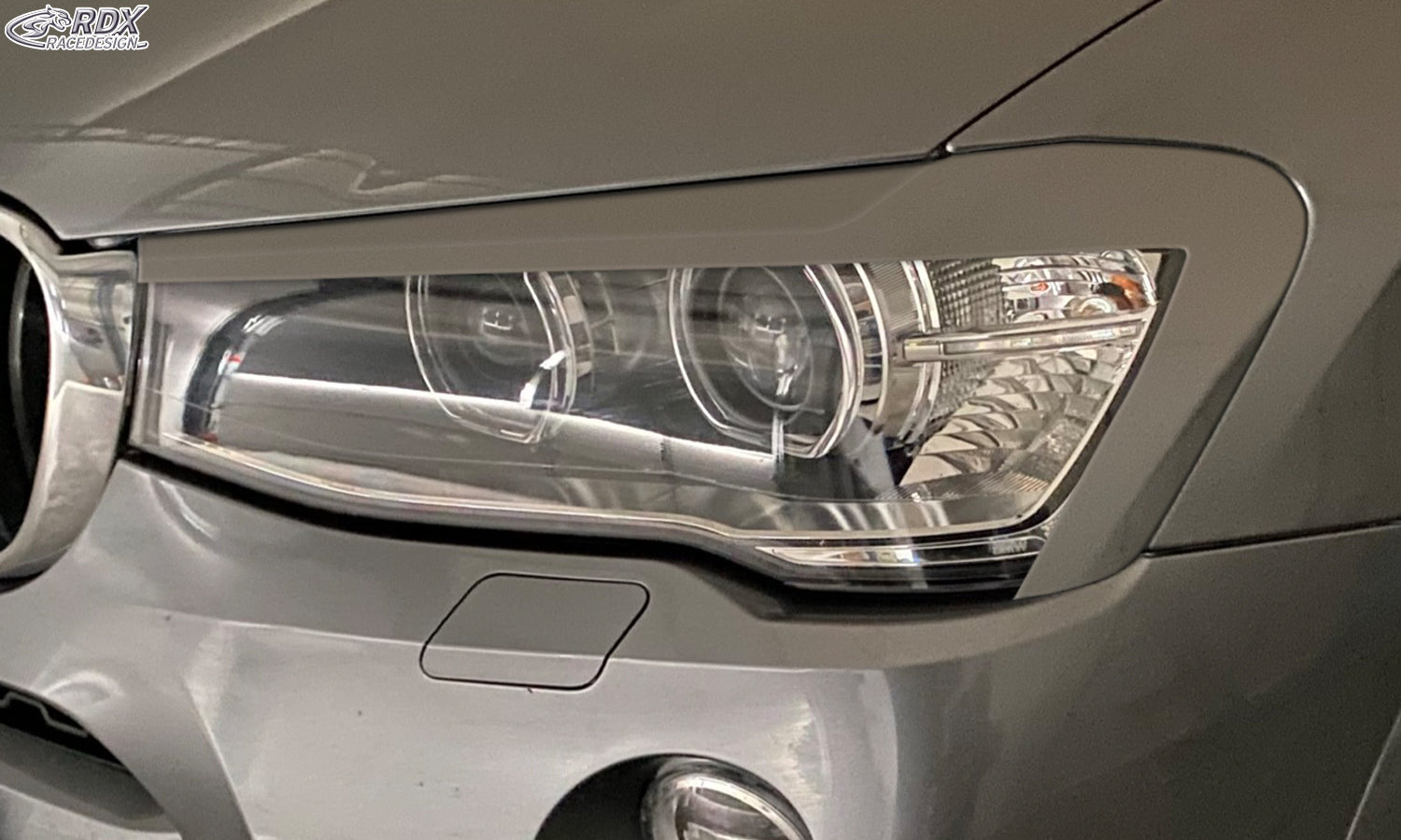 RDX Headlight Covers for BMW X3 F25 LCI & X4 F26 (2014-2018) Light Brows