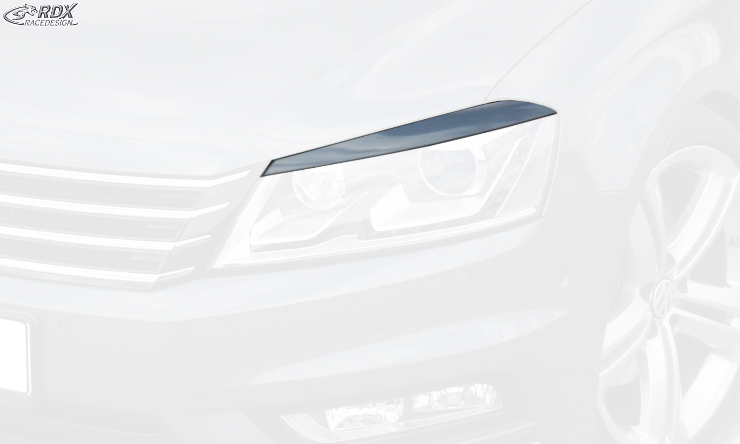 RDX Headlight Covers for VW Passat B7 / 3C
