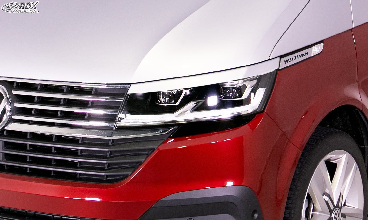 RDX Headlight Covers for VW T6.1 Light Brows