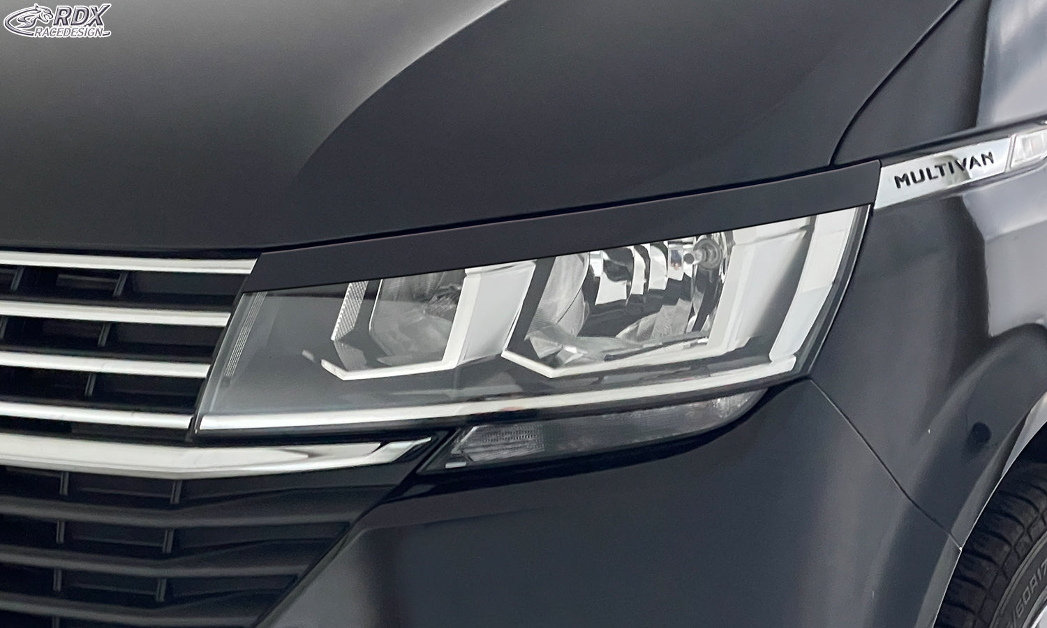 RDX Headlight Covers for VW T6.1 Light Brows