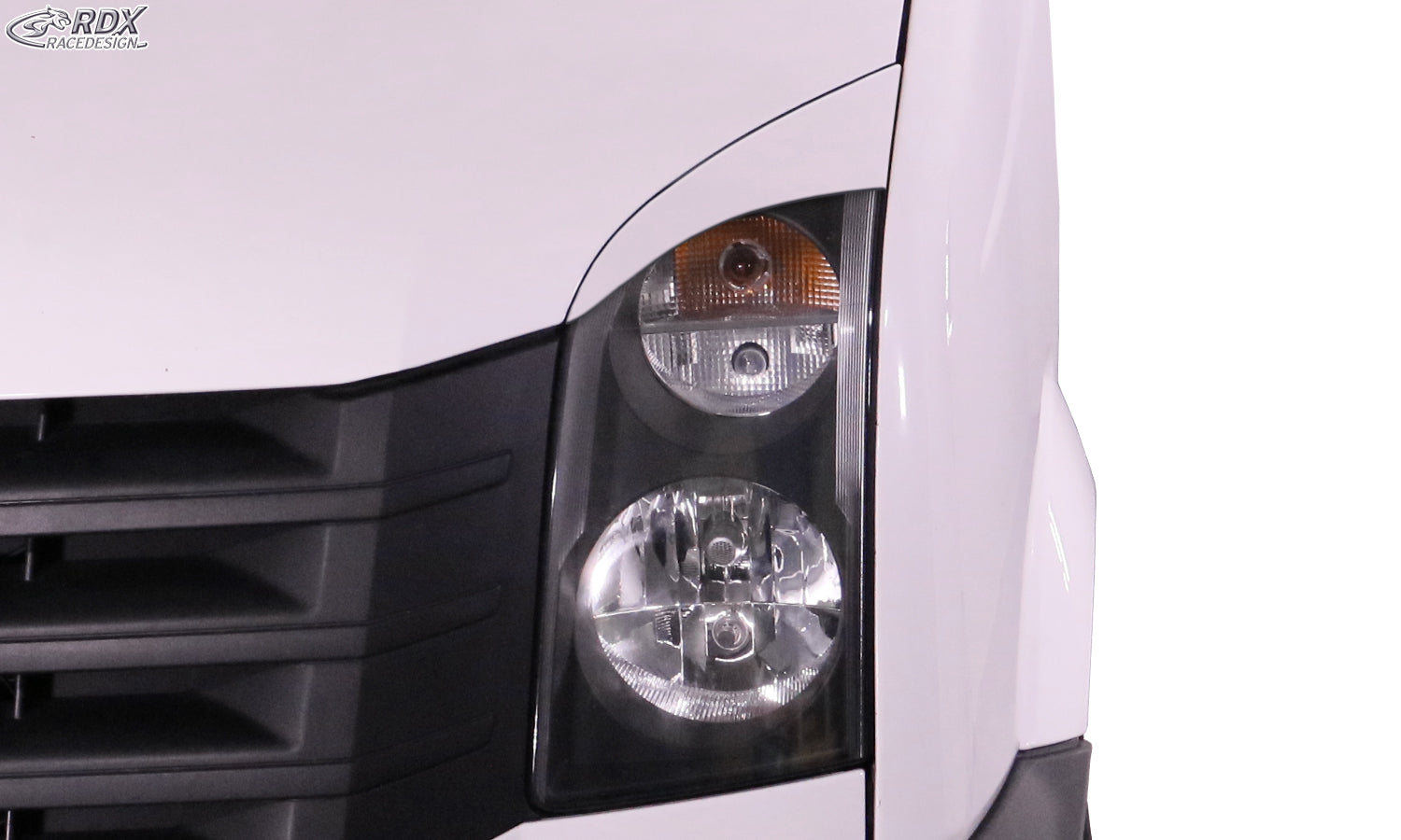 RDX Headlight Covers for VW Crafter (2006-2017) Light Brows