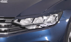RDX Headlight Covers for VW Passat 3G B8 (2019+) "jagged���