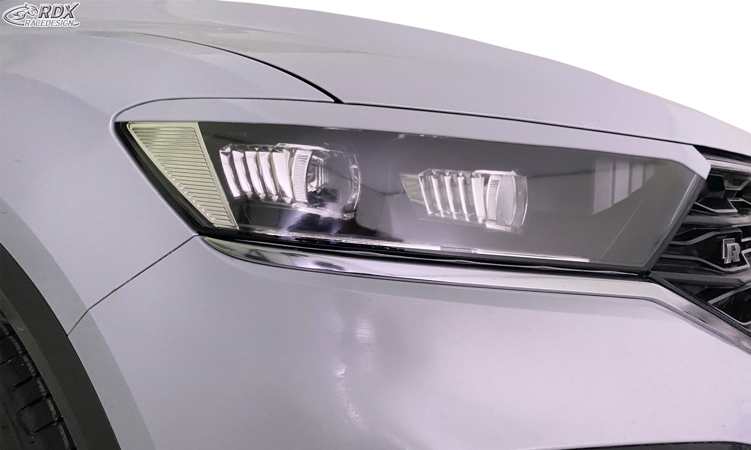 RDX Headlight Covers for VW T-Roc (A1 / 2017+) Light Brows