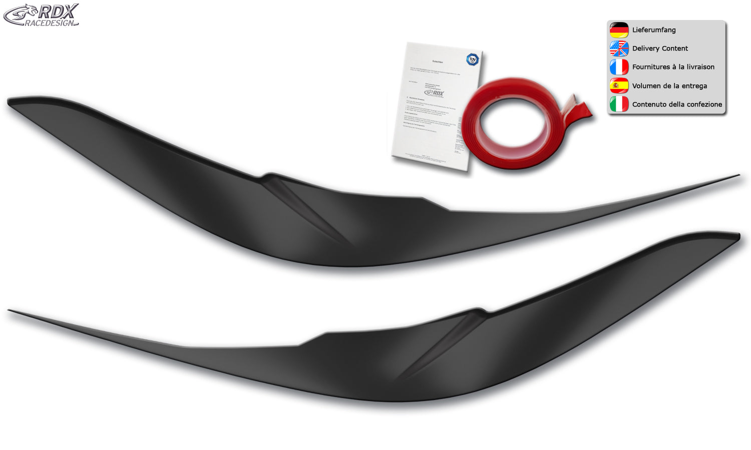 BMW X2 F39 Headlight Eyelids