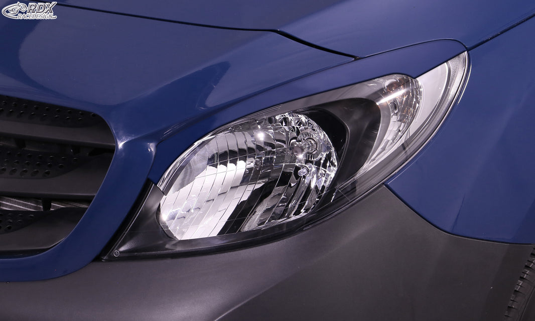 RDX Headlight Covers for MERCEDES Citan (W415 / X / 2012+) Light Brows