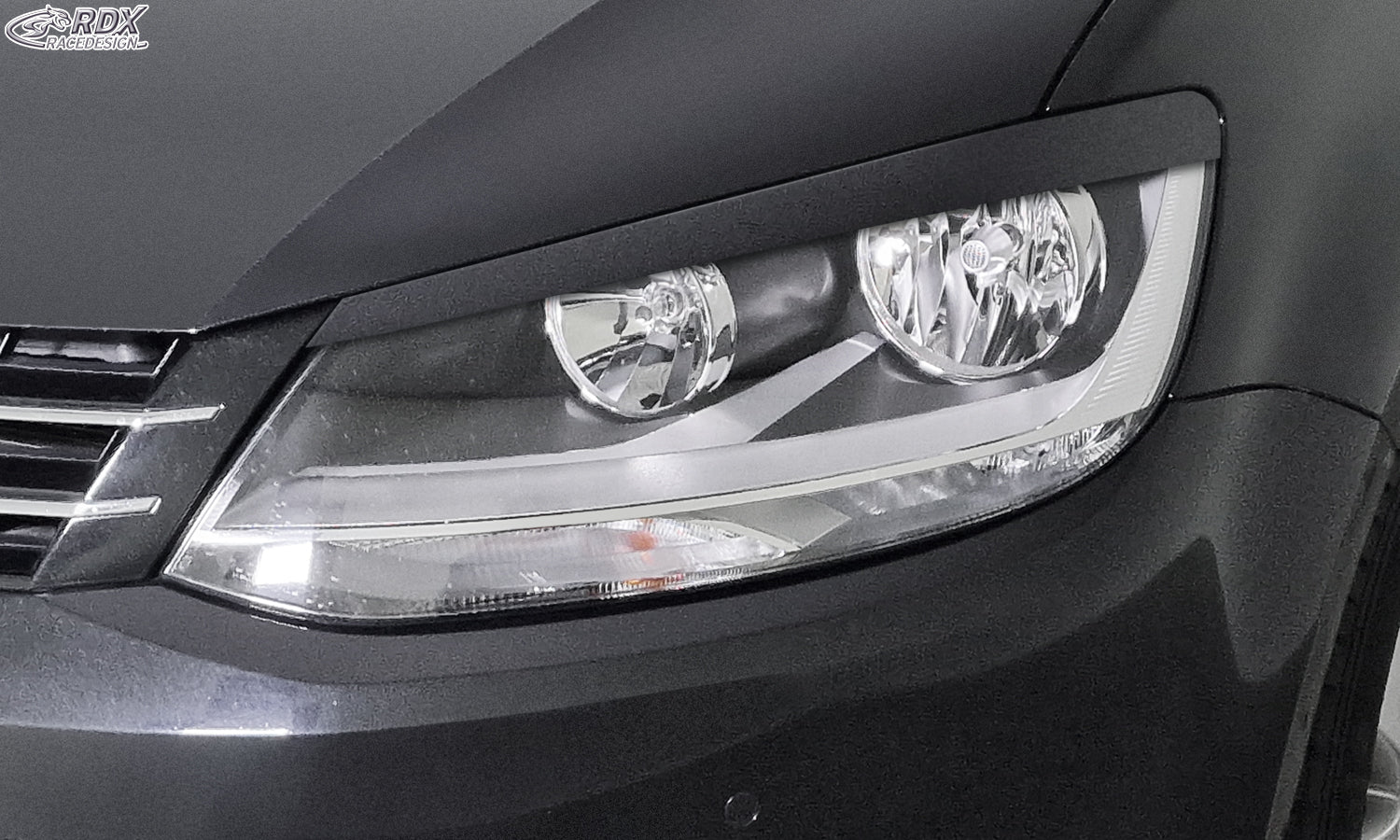 RDX Headlight Covers for VW Sharan (7N / 2010+) & SEAT Alhambra (7N / 2010+) Light Brows