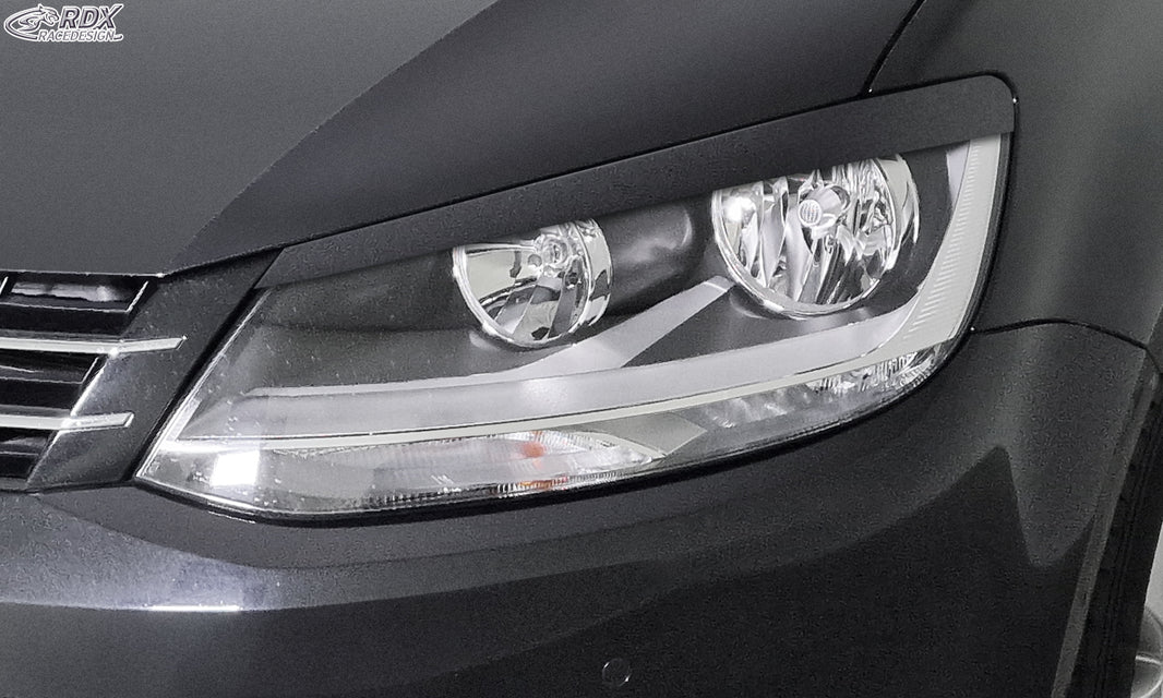 RDX Headlight Covers for VW Sharan (7N / 2010+) & SEAT Alhambra (7N / 2010+) Light Brows